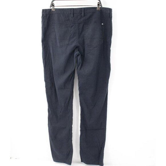 Travis Mathew Pants Mens 38 Straight Leg Mid Rise Black Tencel Cotton Blend Golf - Picture 4 of 13